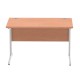 Rayleigh Cantilever 800mm Deep Straight Office Desk